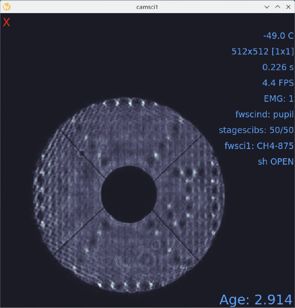 J-test in an aligned state